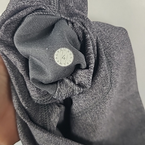 Lululemon Wunder Under Crop High-Rise Luxtreme 21" Grey Size 4 - Picture 6 of 6